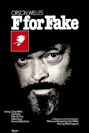 movie poster for F FOR FAKE