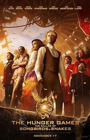 movie poster for THE HUNGER GAMES: THE BALLAD OF SONGBIRDS & SNAKES