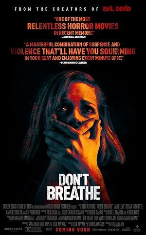 movie poster for DON'T BREATHE