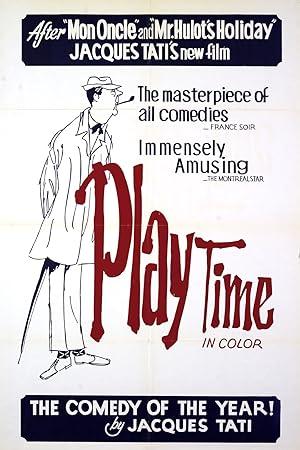 movie poster for PLAYTIME