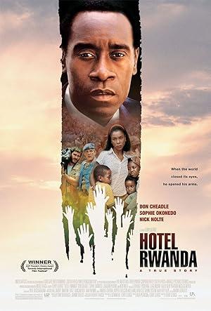 movie poster for HOTEL RWANDA