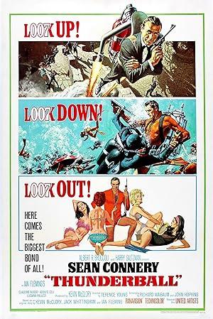 movie poster for THUNDERBALL