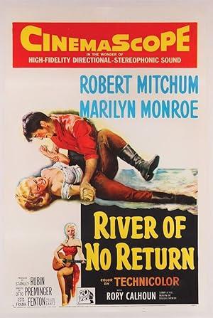 movie poster for RIVER OF NO RETURN