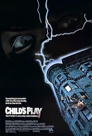 movie poster for CHILD'S PLAY