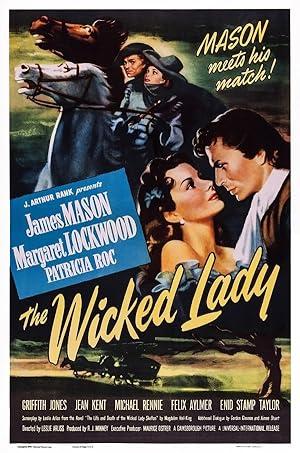 movie poster for THE WICKED LADY