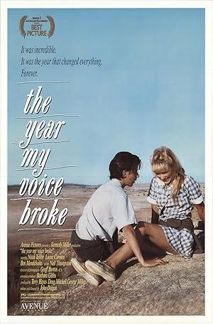 movie poster for THE YEAR MY VOICE BROKE