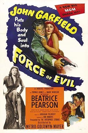 movie poster for FORCE OF EVIL