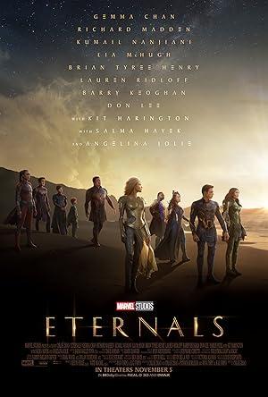 movie poster for ETERNALS