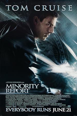 movie poster for MINORITY REPORT