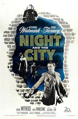 movie poster for NIGHT AND THE CITY