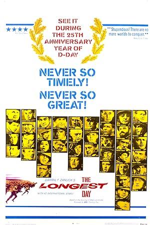 movie poster for THE LONGEST DAY