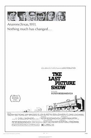 movie poster for THE LAST PICTURE SHOW