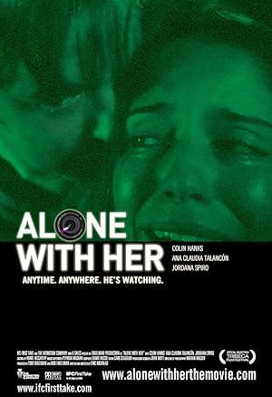 movie poster for ALONE WITH HER