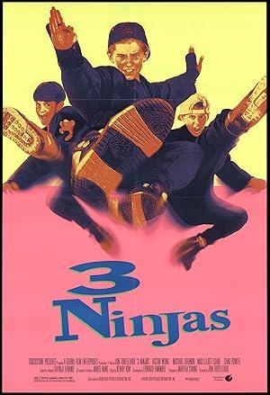 movie poster for 3 NINJAS