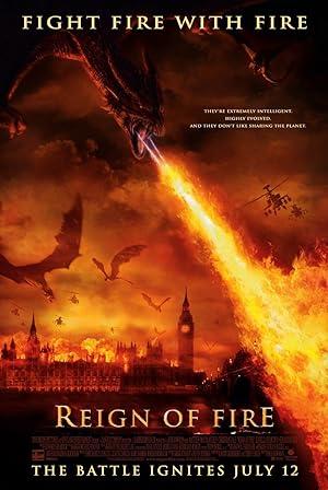 movie poster for REIGN OF FIRE