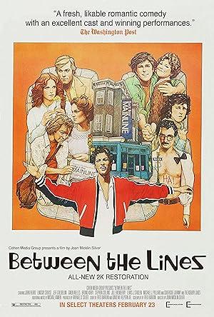movie poster for BETWEEN THE LINES
