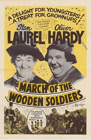 movie poster for MARCH OF THE WOODEN SOLDIERS