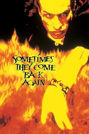 movie poster for SOMETIMES THEY COME BACK AGAIN