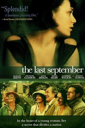 movie poster for THE LAST SEPTEMBER