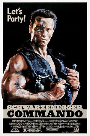 movie poster for COMMANDO