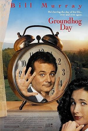 movie poster for GROUNDHOG DAY