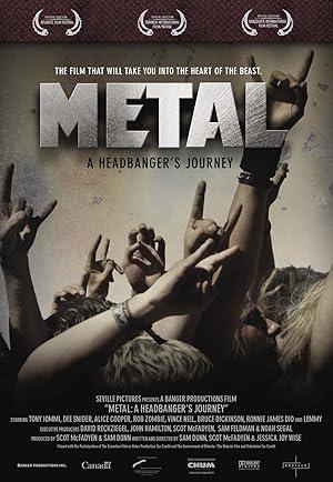 movie poster for METAL : A HEADBANGER'S JOURNEY
