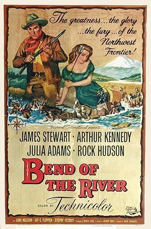 movie poster for BEND OF THE RIVER