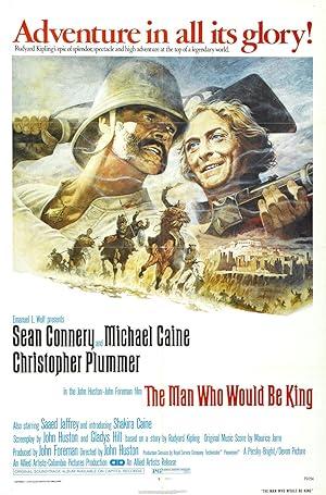 movie poster for THE MAN WHO WOULD BE KING