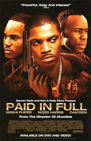 movie poster for PAID IN FULL