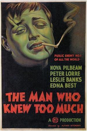 movie poster for THE MAN WHO KNEW TOO MUCH (1934)