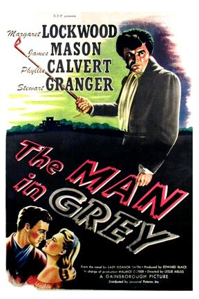 movie poster for THE MAN IN GREY