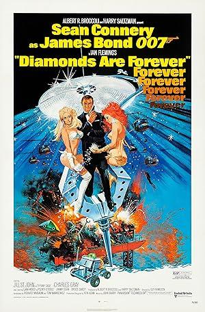 movie poster for DIAMONDS ARE FOREVER