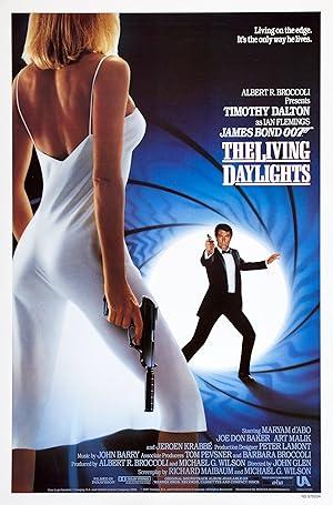 movie poster for THE LIVING DAYLIGHTS