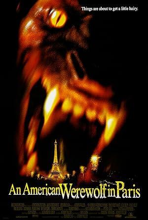 movie poster for AN AMERICAN WEREWOLF IN PARIS
