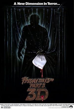 movie poster for FRIDAY THE 13TH PART 3
