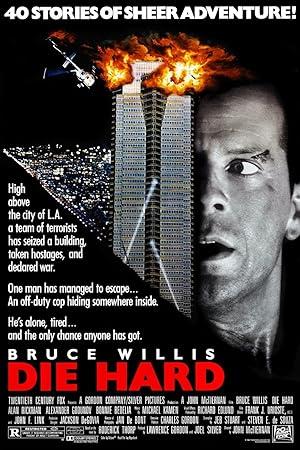 movie poster for DIE HARD