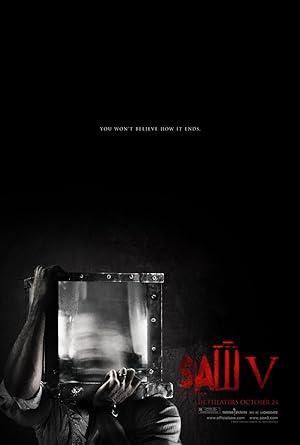movie poster for SAW V