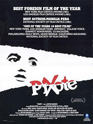 movie poster for PIXOTE