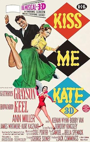 movie poster for KISS ME KATE