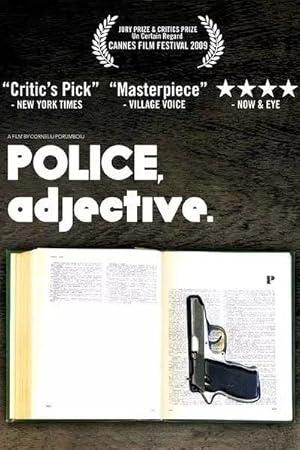 movie poster for POLICE ADJECTIVE