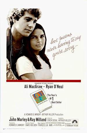 movie poster for LOVE STORY