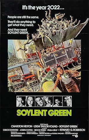movie poster for SOYLENT GREEN