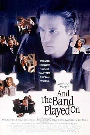 movie poster for AND THE BAND PLAYED ON