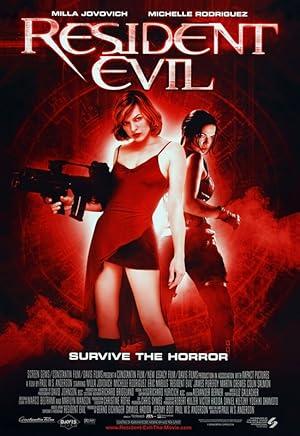 movie poster for RESIDENT EVIL