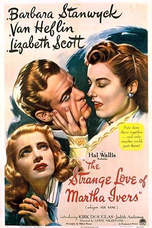 movie poster for THE STRANGE LOVE OF MARTHA IVERS