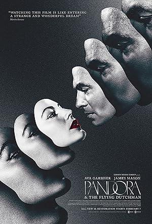 movie poster for PANDORA AND THE FLYING DUTCHMAN