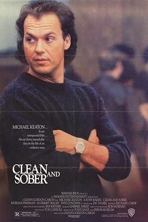 movie poster for CLEAN AND SOBER