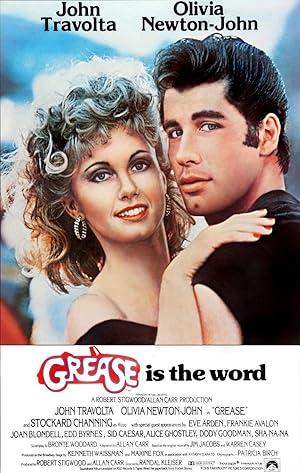 movie poster for GREASE